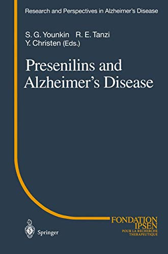 Stock image for Presenilins and Alzheimer's Disease (Research and Perspectives in Alzheimer's Disease) for sale by Housing Works Online Bookstore