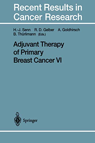 Imagen de archivo de Adjuvant Therapy Of Primary Breast Cancer Vi a la venta por Romtrade Corp.