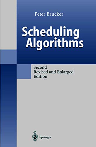 9783540641056: Scheduling Algorithms