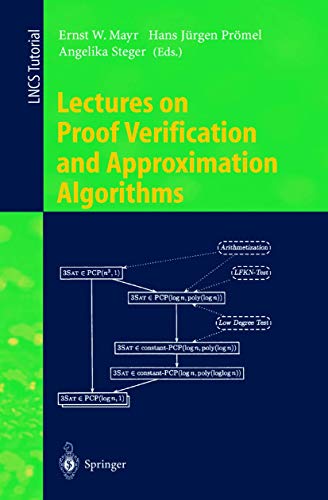 Beispielbild fr Lectures on Proof Verification and Approximation Algorithms zum Verkauf von Ammareal