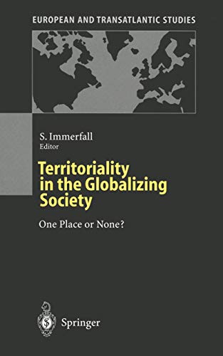 Stock image for Territoriality in the Globalizing Society for sale by Books Puddle