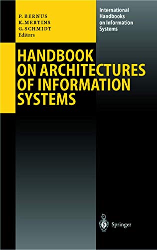 Stock image for Handbook on Architectures of Information Systems for sale by Buchpark