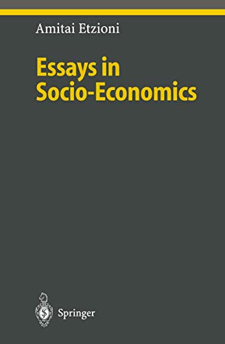 9783540644668: Essays in Socio-Economics (Ethical Economy)