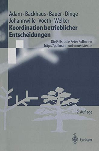 Imagen de archivo de Allgemeine Betriebswirtschaftslehre - Koordination betrieblicher Entscheidungen a la venta por medimops