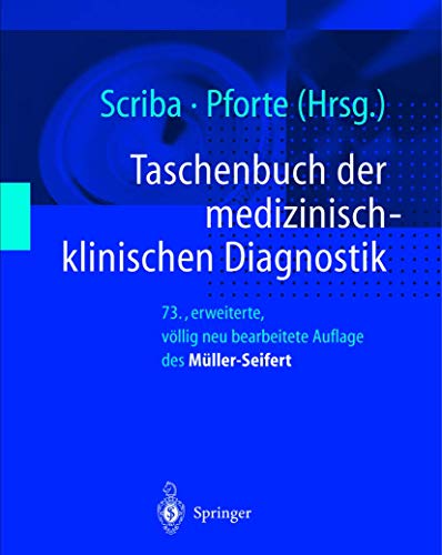 9783540648673: Taschenbuch Der Medizinisch-Klinischen Diagnostik