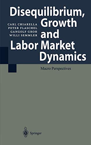 Beispielbild fr Disequilibrium, Growth and Labor Market Dynamics: Macro Perspectives zum Verkauf von Ammareal