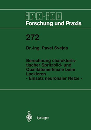 Berechnung charakteristischer Spritzbild- und Qualitätsmerkmale beim Lackieren - Pavel Svejda