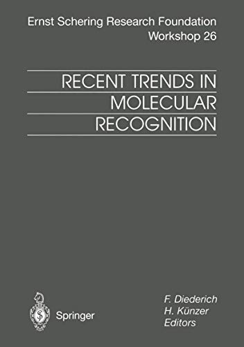 Beispielbild fr Recent Trends in Molecular Recognition zum Verkauf von Buchpark