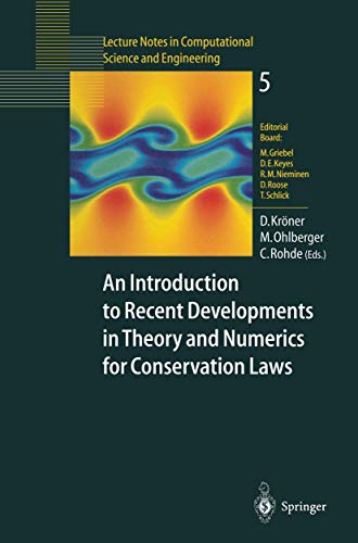 Imagen de archivo de Introduction to Recent Developments in Theory and Numerics for Conservation Laws a la venta por Book Bear