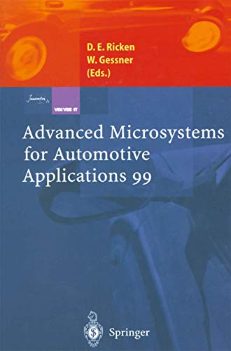 Stock image for Advanced Microsystems for Automotive Applications 99 for sale by Books Puddle