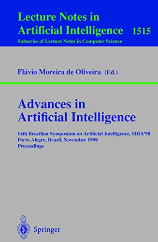 Advances in Artificial Intelligence: 14th Brazilian Symposium on Artificial Intelligence, SBIA 98 Po