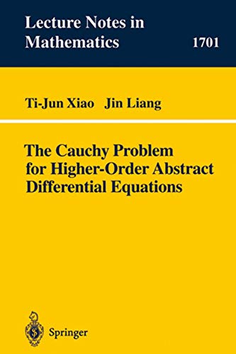 Stock image for The Cauchy Problem for Higher Order Abstract Differential Equations for sale by Chiron Media
