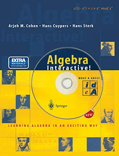 Beispielbild fr Algebra Interactive! Learning Algebra in an Exciting Way. zum Verkauf von medimops