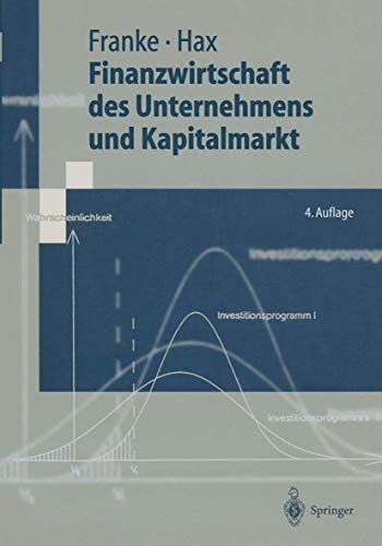 Imagen de archivo de Finanzwirtschaft des Unternehmens und Kapitalmarkt. a la venta por Buchpark