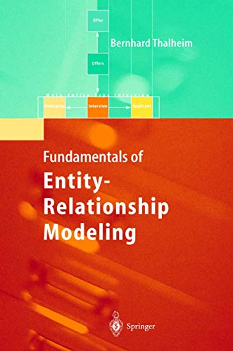 Beispielbild fr Entity-Relationship Modeling: Foundations of Database Technology zum Verkauf von Ammareal