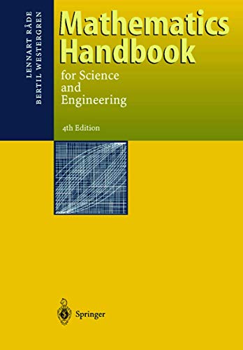 Imagen de archivo de Mathematics Handbook for Science and Engineering a la venta por HPB-Red