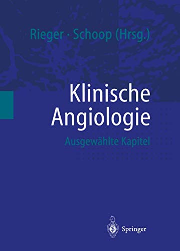 Stock image for klinische angiologie. ausgewhlte kapitel for sale by alt-saarbrcker antiquariat g.w.melling