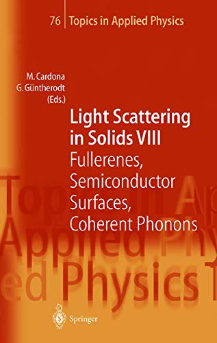 Imagen de archivo de Light Scattering in Solids VIII a la venta por Books Puddle