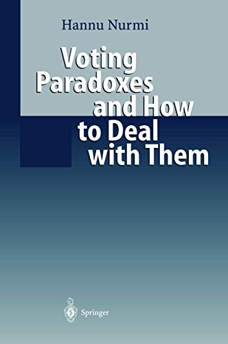 Voting Paradoxes and How to Deal with Them - Nurmi, Hannu