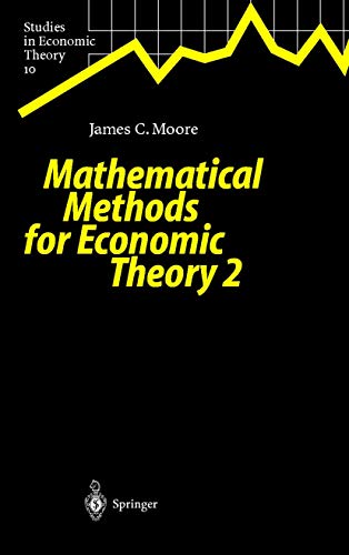 9783540662426: Mathematical Methods for Economic Theory 2: 10 (Studies in Economic Theory)