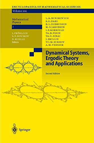 Beispielbild fr Dynamical Systems, Ergodic Theory and Applications zum Verkauf von Buchpark
