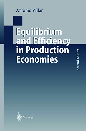 9783540663966: Equilibrium and Efficiency in Production Economies (Lecture Notes in Economics and Mathematical Systems)