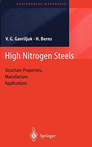 Stock image for High Nitrogen Steels for sale by Books Puddle