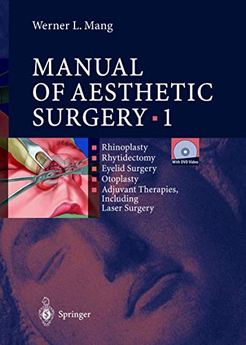 Beispielbild fr Manual of Aesthetic Surgery, Volume 1: Rhinoplasty, Rhytidectomy, Lid Surgery, Otoplasty, Adjuvant Therapies Including Laser Surgery [With CDROM] zum Verkauf von ThriftBooks-Dallas