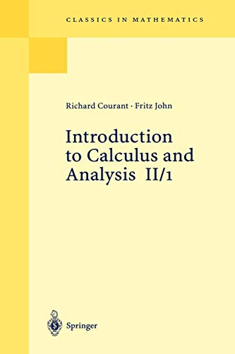 9783540665694: Introduction to Calculus and Analysis Volume II/1: Chapters 1 - 4: 2