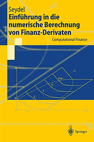 Beispielbild fr Einfhrung in die numerische Berechnung von Finanz-Derivaten (Springer-Lehrbuch) von Rdiger Seydel In jngster Zeit haben Finanz-Derivate eine starke Verbreitung erfahren. Das vorliegende Lehrbuch bietet eine elementare Einfhrung in diejenigen Methoden der Numerik und des Wissenschaftichen Rechnens, die insbesondere fr die Berechung von Optionspreisen grundlegend sind. Nach einer kurzen Beschreibung der Modellierung von Standard-Optionen folgt als erster Hauptteil die numerische Simulation der Stochastik mit der Berechnung von Zufallszahlen, der Integration von stochastischen Differentialgleichungen und dem Einsatz von Monte-Carlo-Verfahren. Der zweite Hauptteil konzentriert sich auf die Numerik zu den Black-Scholes Anstzen mit partiellen Differential-Gleichungen und -Ungleichungen. Dabei werden Lsungsalgorithmen von Differenzenverfahren und von Finite-Element-Verfahren erklrt. bungsaufgaben, instruktive Abbildungen sowie themenbezogene Anhnge runden das Buch ab. zum Verkauf von BUCHSERVICE / ANTIQUARIAT Lars Lutzer