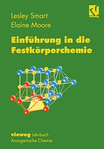 Beispielbild fr Einfhrung in die Festkrperchemie (German Edition) zum Verkauf von Jasmin Berger