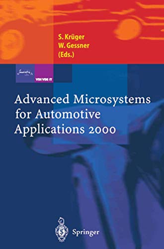 9783540670872: Advanced Microsystems for Automotive Applications 2000 (VDI-Buch)