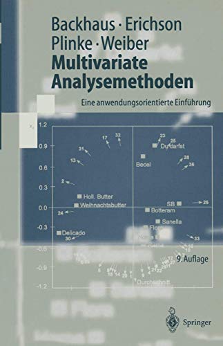 Multivariate Analysemethoden. Eine anwendungsorientierte Einführung. - Plinke Weiber Backhaus Erichson