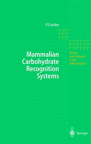 Beispielbild fr Mammalian Carbohydrate Recognition Systems zum Verkauf von Better World Books