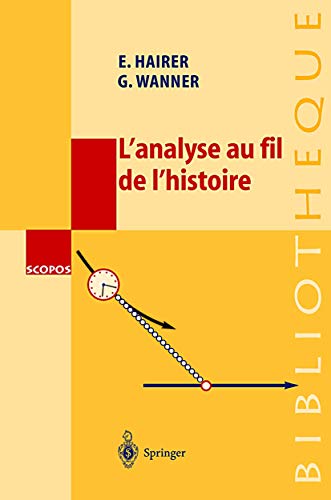 9783540674634: L'analyse au fil de l'histoire (SCOPOS, 10) (French Edition)
