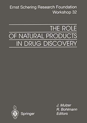 Beispielbild fr The role of natural products in drug discovery. Ernst Schering Research Foundation Workshop ; 32 zum Verkauf von Versandantiquariat Lange