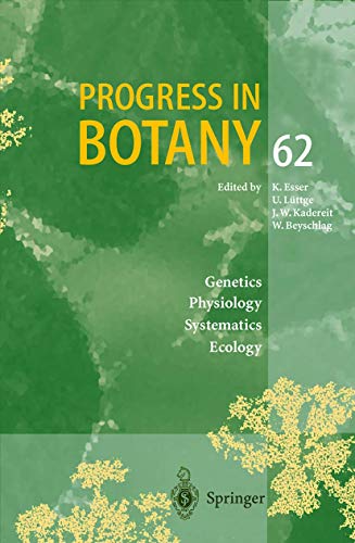 Stock image for Progress in Botany. Genetics Physiology Systematics Ecology, 62 for sale by Research Ink