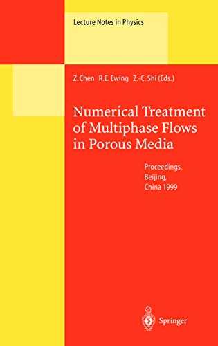 Stock image for Numerical Treatment of Multiphase Flows in Porous Media for sale by Books Puddle