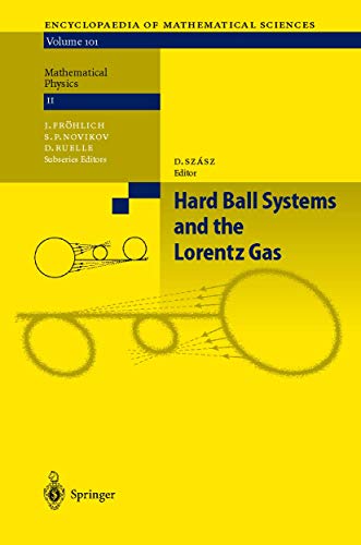 9783540676201: Hard Ball Systems and the Lorentz Gas: 101