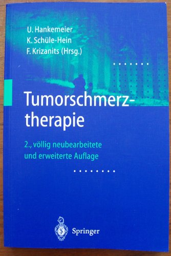 9783540676713: Tumorschmerztherapie