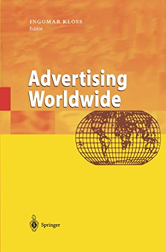 9783540677130: Advertising Worldwide: Advertising Conditions in Selected Countries