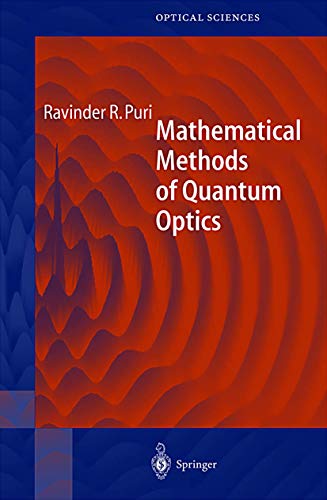 9783540678021: Mathematical Methods of Quantum Optics