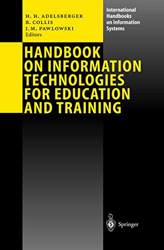 Beispielbild fr Handbook of Information Technologies for Education and Training zum Verkauf von ThriftBooks-Atlanta