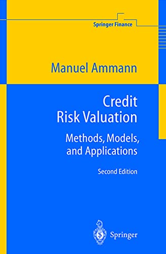 9783540678052: Credit Risk Valuation: Methods, Models, and Applications (Springer Finance)