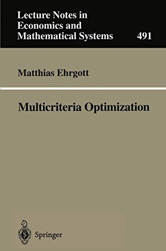 9783540678694: Multicriteria Optimization: Vol 491 (Lecture Notes in Economics and Mathematical Systems)