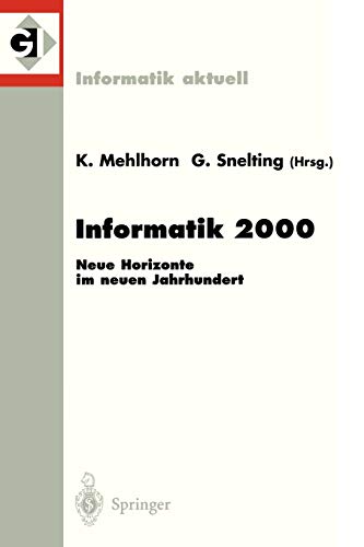 Beispielbild fr Informatik 2000 (Informatik Aktuell) zum Verkauf von medimops