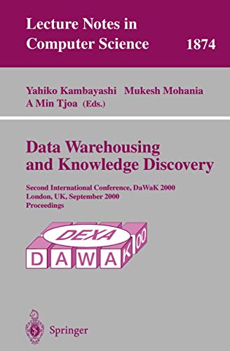 Stock image for Data Warehousing and Knowledge Discovery. for sale by CSG Onlinebuch GMBH