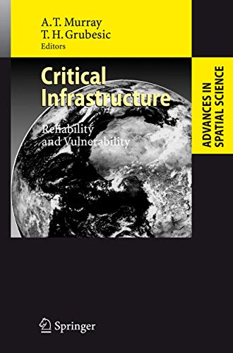 Imagen de archivo de Critical Infrastructure: Reliability and Vulnerability (Advances in Spatial Science) a la venta por HPB-Red