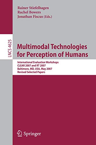 Stock image for Multimodal Technologies For Perception Of Humans for sale by Basi6 International