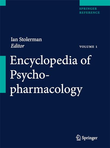 9783540686989: Encyclopedia of Psychopharmacology